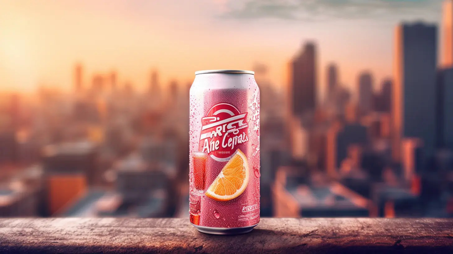 Soda Ad Midjourney Prompt
