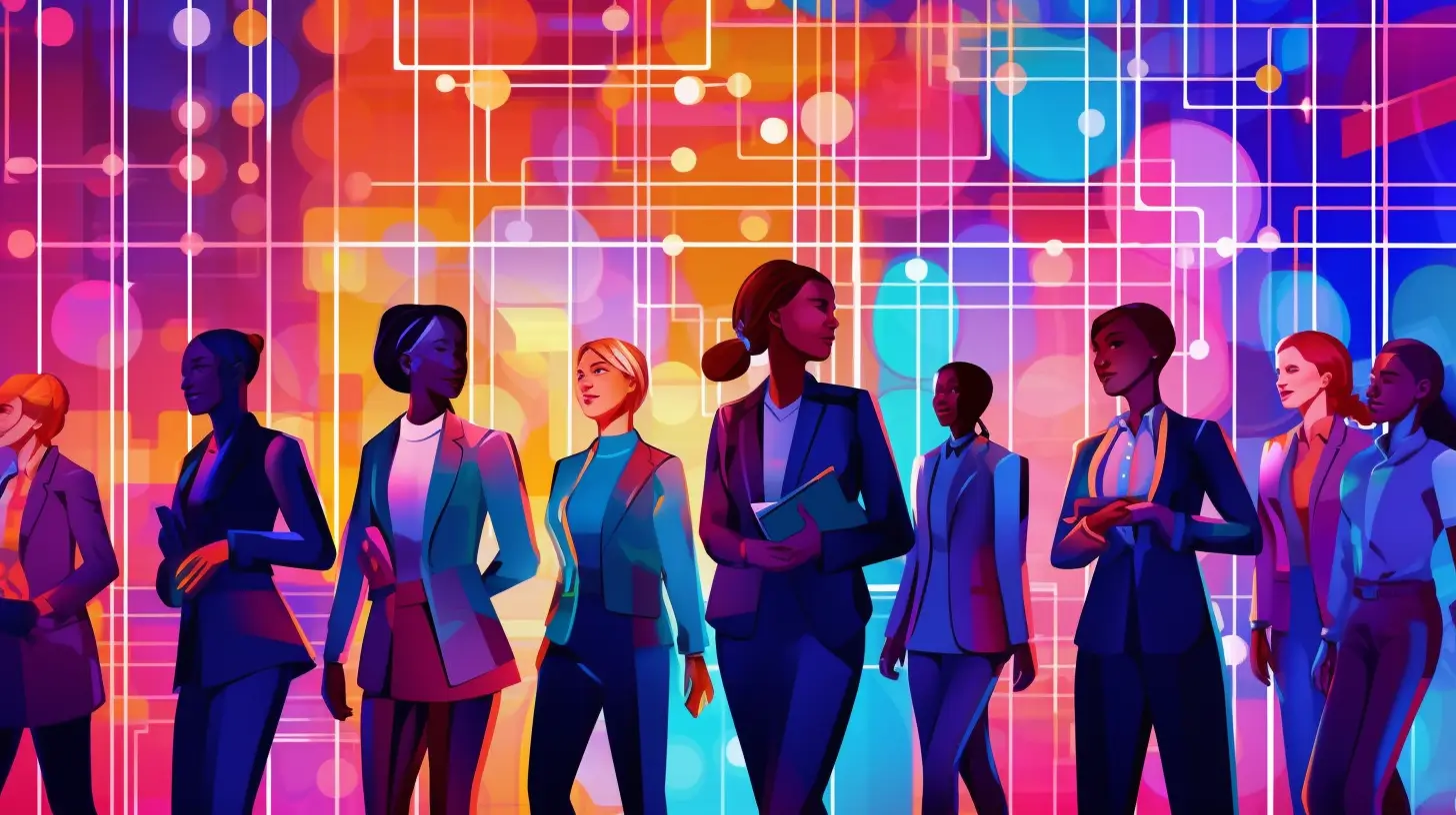 Women-in-Tech Midjourney Prompt