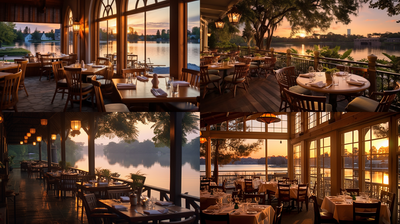 Concept Outdoor Restaurant Midjourney Prompt