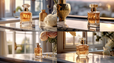 Perfume Product Ad Midjourney Prompt
